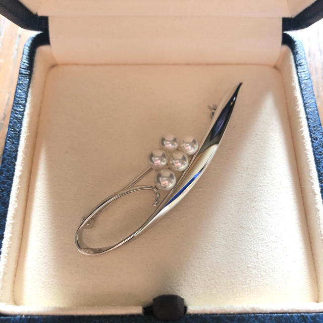 アクセサリーMIKIMOTO SV925 シルバーパールブローチ