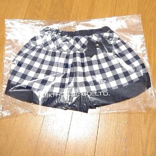 ミキハウス(mikihouse)の専用！【新品タグ付き】 ミキハウス ギンガムチェック キュロット 100(パンツ/スパッツ)