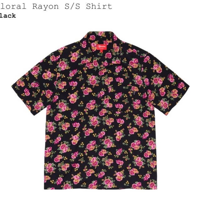 Floral Rayon S/S Shirt