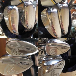 クリーブランドゴルフ(Cleveland Golf)のクリーブランド　カーボンシャフト　ウェッジ RTX F-forged Ⅱ 4本(クラブ)