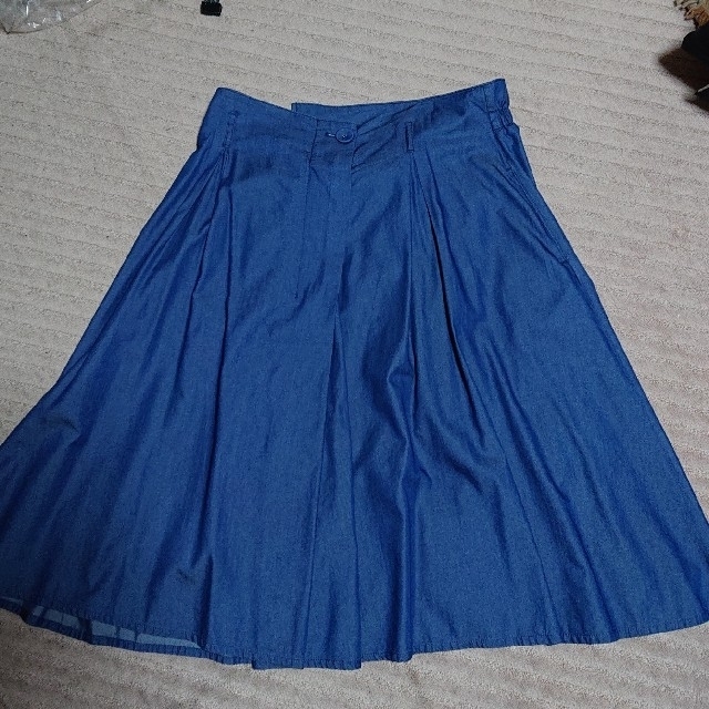 ef-de(エフデ)のエフデ　ef-de 大きいサイズ　デニム風スカート レディースのスカート(ロングスカート)の商品写真