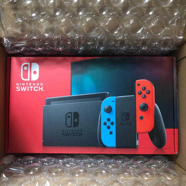 新品 Nintendo Switch 本体 ネオンブルー/ネオンレッド家庭用ゲーム機本体