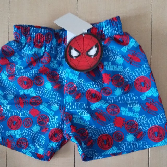 MARVEL(マーベル)の110　スパイダーマン　新品未使用 キッズ/ベビー/マタニティのキッズ服男の子用(90cm~)(水着)の商品写真