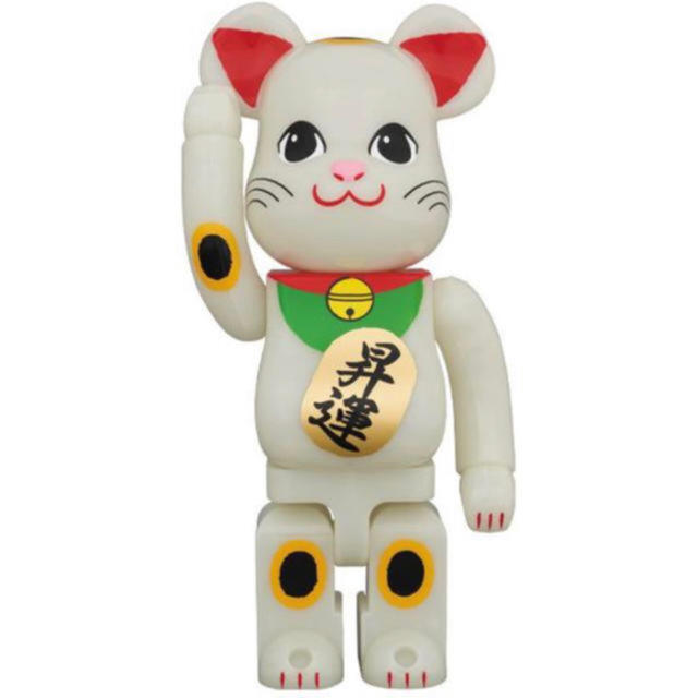 BE@RBRICK 招き猫 昇運 蓄光 400％ ベアブリック