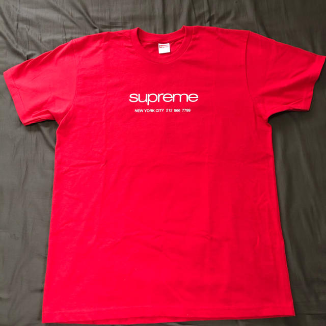 supreme shoptee L 赤 シュプリーム