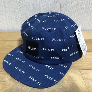 ハフ(HUF)のHUF fuck it ハフスナップバックキャップ新品未使用　送料無料男女兼用(キャップ)