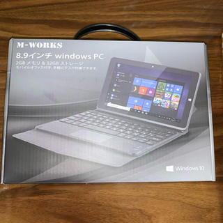 M-WORKS 8.9インチ　windows PC