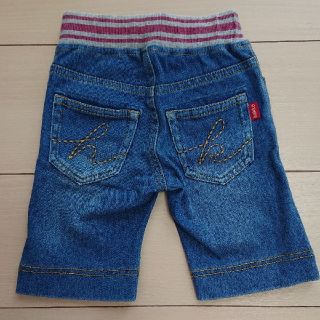 ハッカキッズ(hakka kids)のハッカキッズ ハーフ デニムパンツ 100センチ(パンツ/スパッツ)