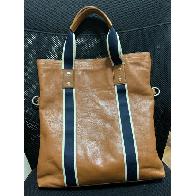 COACHコーチレザートートバッグ メンズ 状態良好 国内正規品 ブラウン