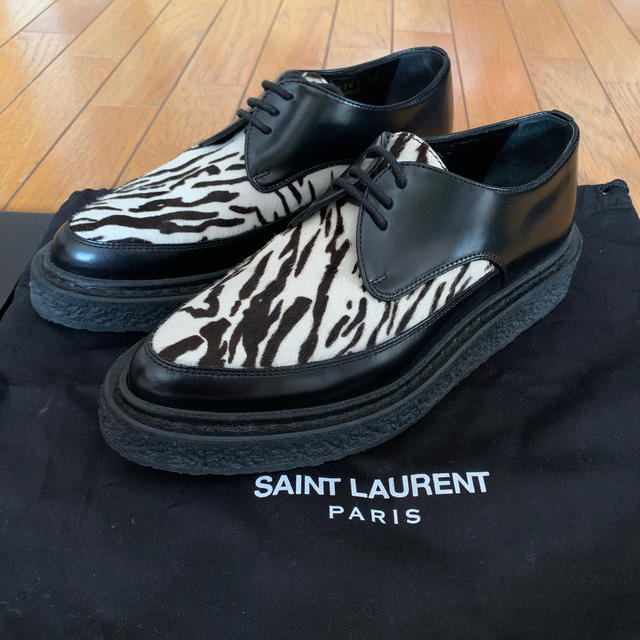 Saint Laurent(サンローラン)のほぼ未使用　サンローランパリ　ブーツ⭐︎クリーパー メンズの靴/シューズ(ブーツ)の商品写真