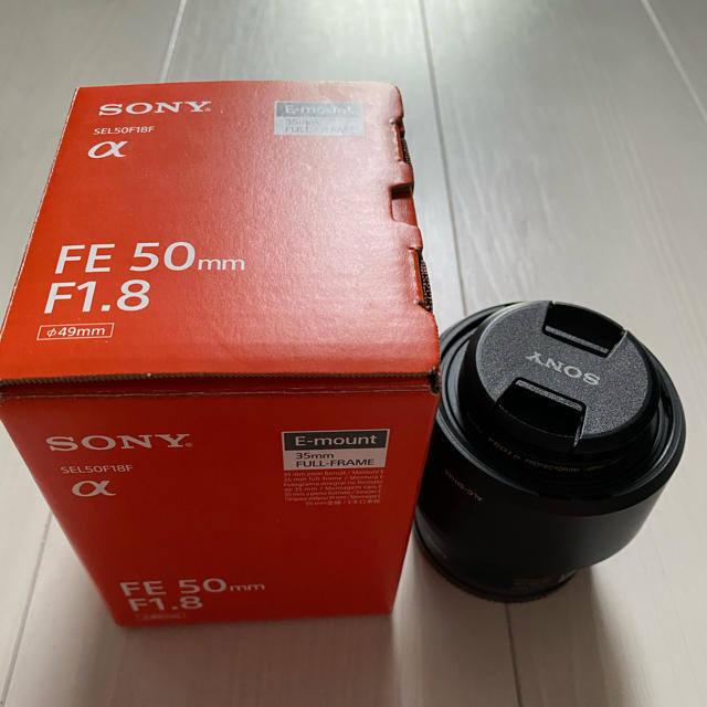 Sony FE50mmF1.8レンズ(単焦点)