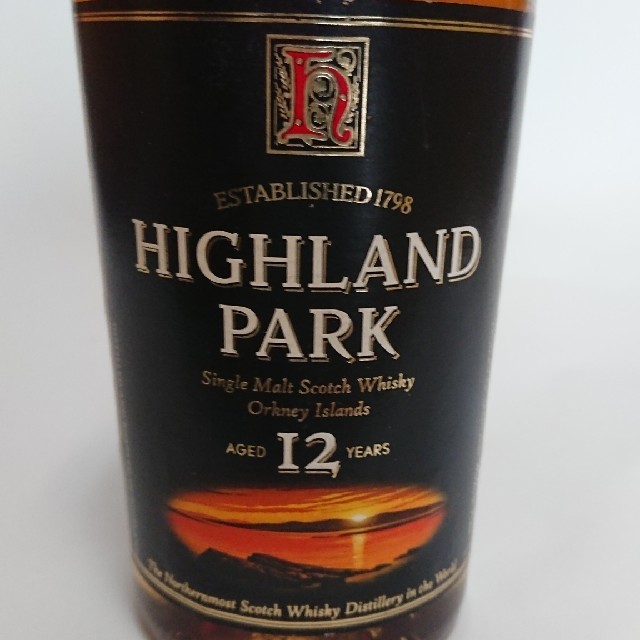 素晴らしい ハイランドパーク12年 2000年代流通品 ウイスキー