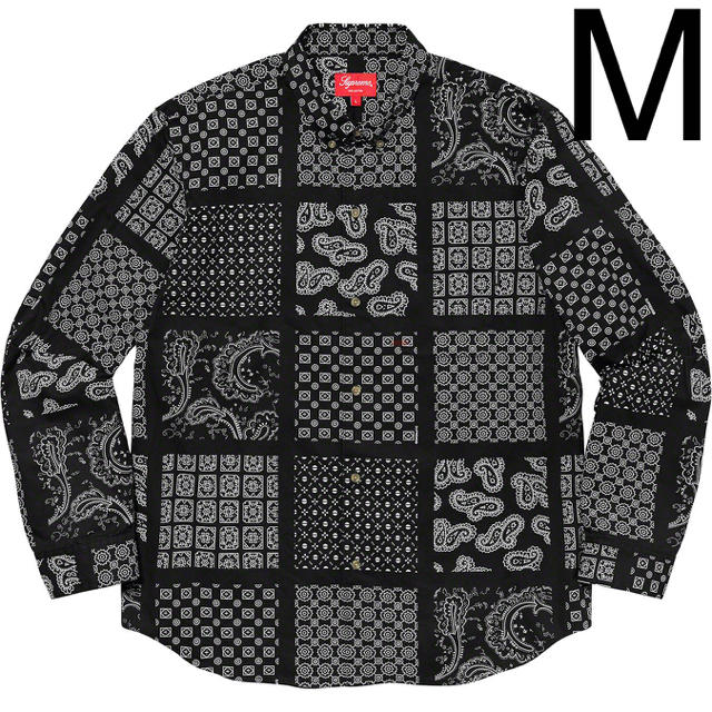 Supreme(シュプリーム)のMサイズ SUPREME Paisley Grid Shirt ペイズリー メンズのトップス(シャツ)の商品写真