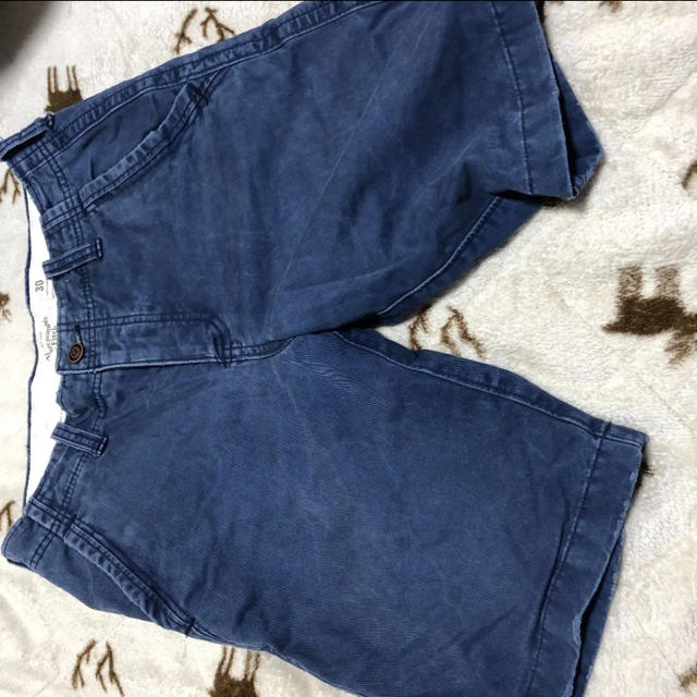 Abercrombie&Fitch(アバクロンビーアンドフィッチ)の【期間限定❗️】【アバクロ❗️】デニム生地ハーフパンツ メンズのパンツ(ショートパンツ)の商品写真