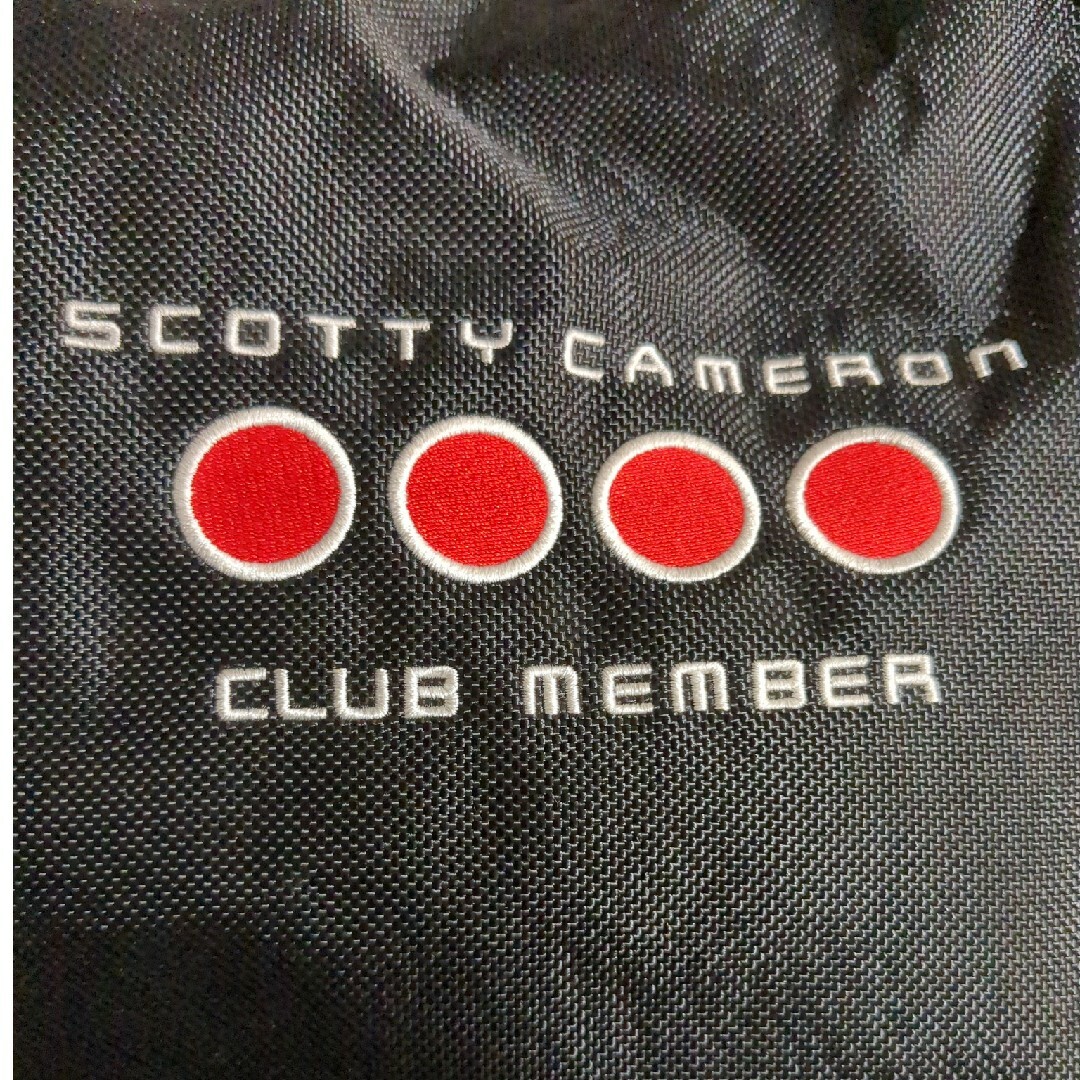 Scotty Cameron(スコッティキャメロン)の展示品 中古美品スコッティキャメロン 2004年クラブキャメロン ダッフルバック スポーツ/アウトドアのゴルフ(バッグ)の商品写真