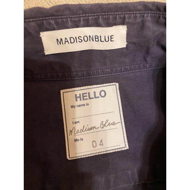 MADISONBLUE(マディソンブルー)のMADISONBLUE コットンシャツ レディースのトップス(シャツ/ブラウス(長袖/七分))の商品写真