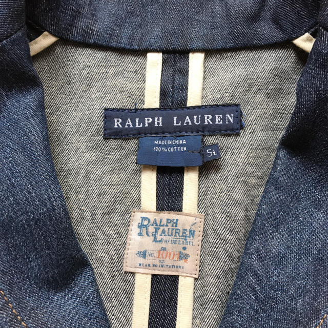 Ralph Lauren(ラルフローレン)のラルフローレン　デニムジャケット　レディース レディースのジャケット/アウター(Gジャン/デニムジャケット)の商品写真