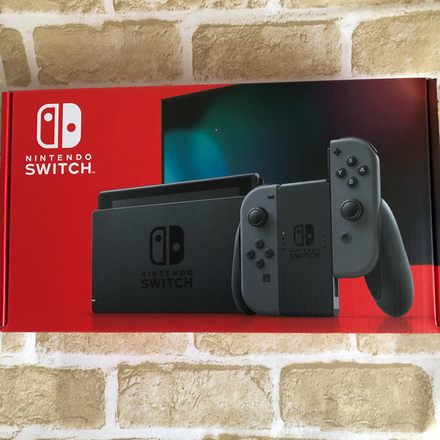 Nintendo Switch(ニンテンドースイッチ)のニンテンドースイッチ Nintendo Switch グレー エンタメ/ホビーのゲームソフト/ゲーム機本体(家庭用ゲーム機本体)の商品写真