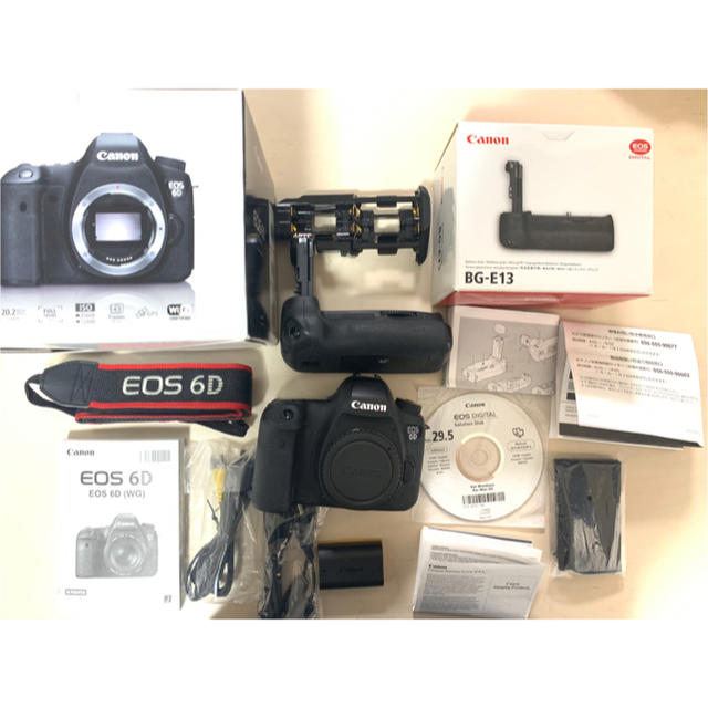 Canon ６D ボディ　グリップセット