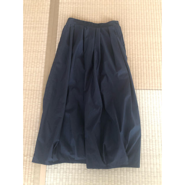 MUJI (無印良品)(ムジルシリョウヒン)のMUJI ダンプイージー　バルーンスカート　黒 レディースのスカート(ロングスカート)の商品写真