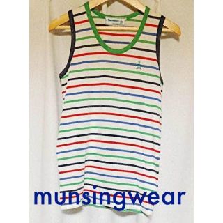 マンシングウェア(Munsingwear)の【ヴィンテージ?!】munsingwear(マンシングウェア) ノースリーブ(Tシャツ/カットソー)