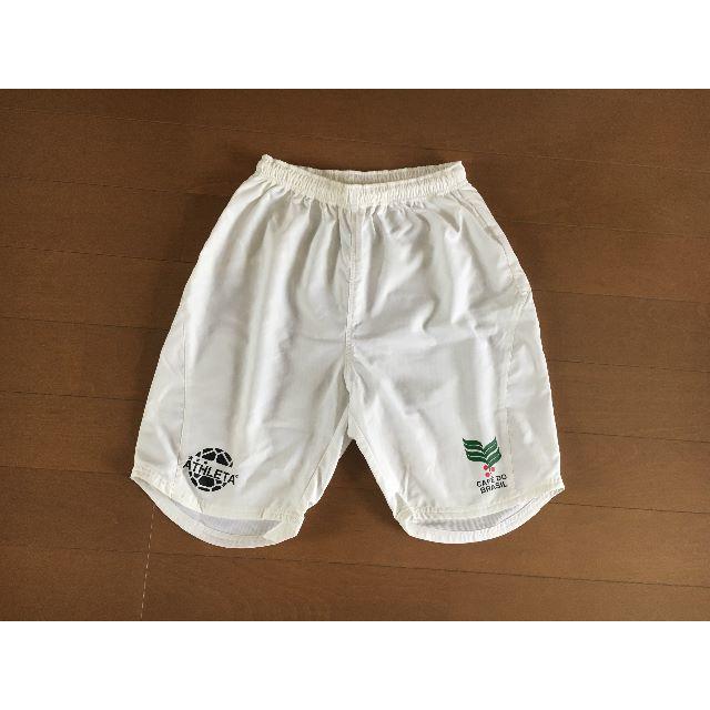 ATHLETA(アスレタ)のAHLETA ハーフパンツ / ホワイト ★Mサイズ スポーツ/アウトドアのサッカー/フットサル(ウェア)の商品写真