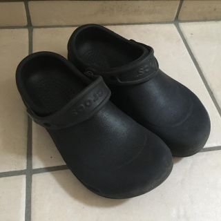 クロックス(crocs)のクロックス ビストロ　黒(サンダル)