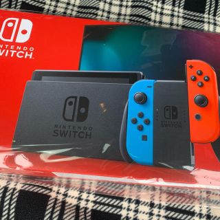 ニンテンドースイッチ(Nintendo Switch)の本日支払いで明日AM発送可/新品/未開封/Switch/本体/保証レシート付(家庭用ゲーム機本体)