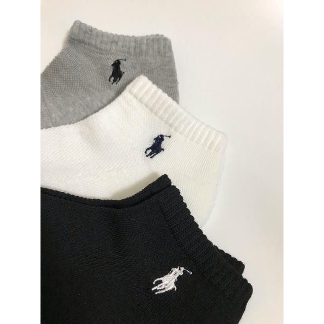 Ralph Lauren(ラルフローレン)のラルフローレン  靴下　新品　レディース  3足セット レディースのレッグウェア(ソックス)の商品写真