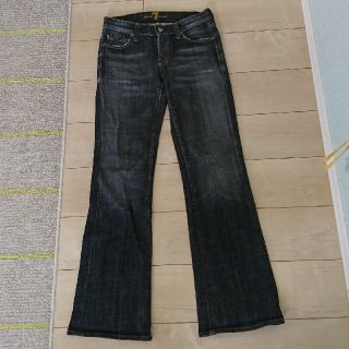 セブンフォーオールマンカインド(7 for all mankind)の7 For All Mankind ブラックデニム(デニム/ジーンズ)