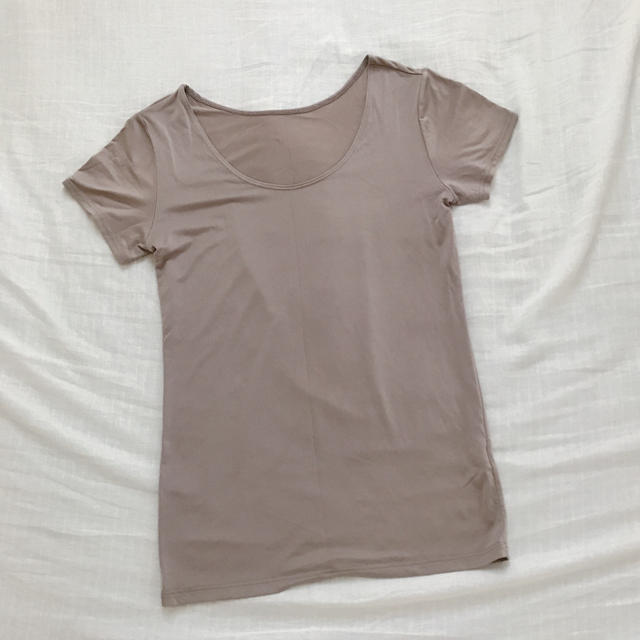 UNIQLO(ユニクロ)のユニクロ　エアリズム　インナー レディースのトップス(Tシャツ(半袖/袖なし))の商品写真