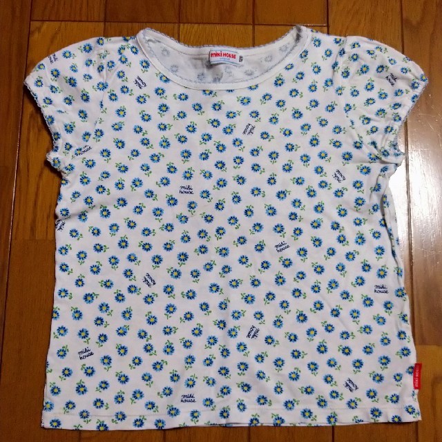 mikihouse(ミキハウス)のmikihouse　Tシャツ　120cm キッズ/ベビー/マタニティのキッズ服女の子用(90cm~)(Tシャツ/カットソー)の商品写真