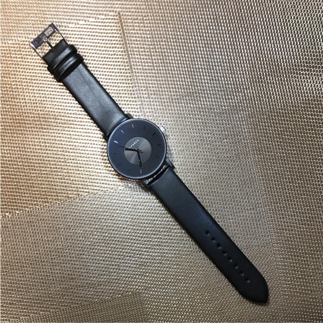 Daniel Wellington(ダニエルウェリントン)のklasse14 42㎜ ブラックメンズレディース 即購入ok  メンズの時計(腕時計(アナログ))の商品写真