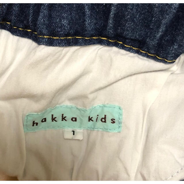 hakka kids(ハッカキッズ)のhakka kids デニムパンツ　150 キッズ/ベビー/マタニティのキッズ服女の子用(90cm~)(パンツ/スパッツ)の商品写真