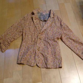 ダブルクローゼット(w closet)の花柄薄手ジャケット(テーラードジャケット)