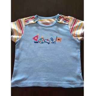 ファミリア(familiar)のfamiliar　ファミちゃん80センチ半袖カットソー(Ｔシャツ)