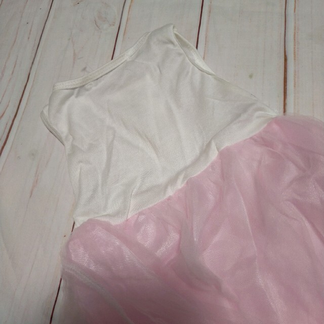 新品🌟フラワーチュールドレス ピンク キッズ/ベビー/マタニティのベビー服(~85cm)(セレモニードレス/スーツ)の商品写真