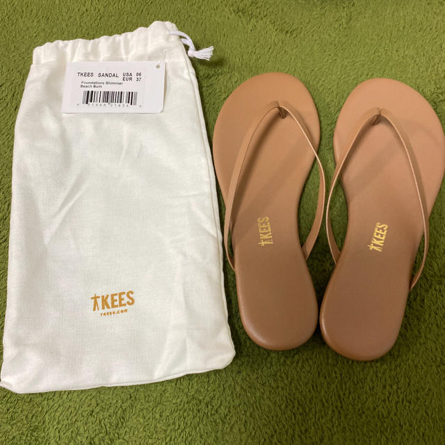 新品 TKEES サンダル USA6 EUR37 Beach Bum ビーチバムの通販 by ...