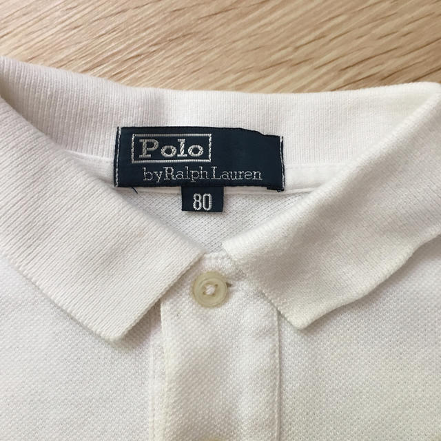 POLO RALPH LAUREN(ポロラルフローレン)のボロラルフローレン ポロシャツ80cm キッズ/ベビー/マタニティのベビー服(~85cm)(Ｔシャツ)の商品写真