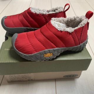 キーン(KEEN)のkeen ボアスリッポン　スニーカー　16cm(アウトドアシューズ)