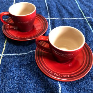 LE CREUSET - ルクルーゼ エスプレッソカップ ２客セットの通販 by わ ...