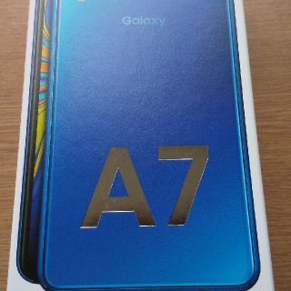 ギャラクシー(Galaxy)のギャラクシー Galaxy A7 ブルー【新品・未開封】(スマートフォン本体)