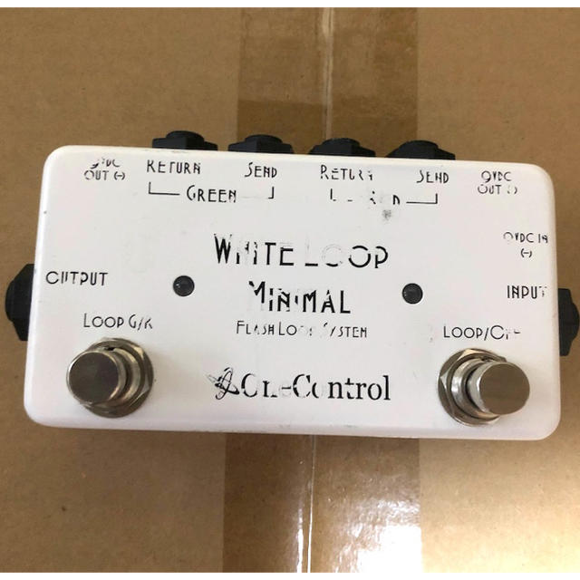 One Control White Loop 2ループ セレクター 楽器のギター(エフェクター)の商品写真