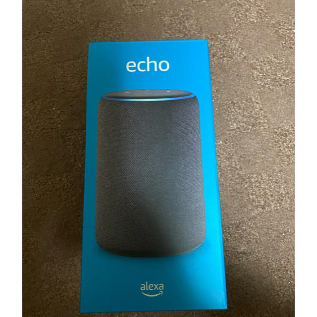 ECHO(エコー)のAmazon echo 第三世代　アレクサ スマホ/家電/カメラのオーディオ機器(スピーカー)の商品写真