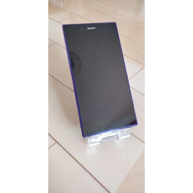 au Xperia Z Ultra SOL24 パープル 美品 本体＋おまけ