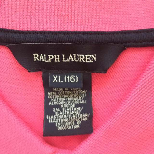 Ralph Lauren(ラルフローレン)のラルフローレン ホースマーク ピンクのカットソー 新品タグ付き  レディースのトップス(ポロシャツ)の商品写真