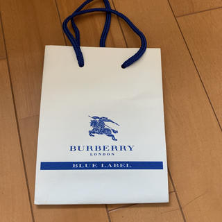 バーバリーブルーレーベル(BURBERRY BLUE LABEL)のバーバリーブルーレーベル　紙袋(ショップ袋)
