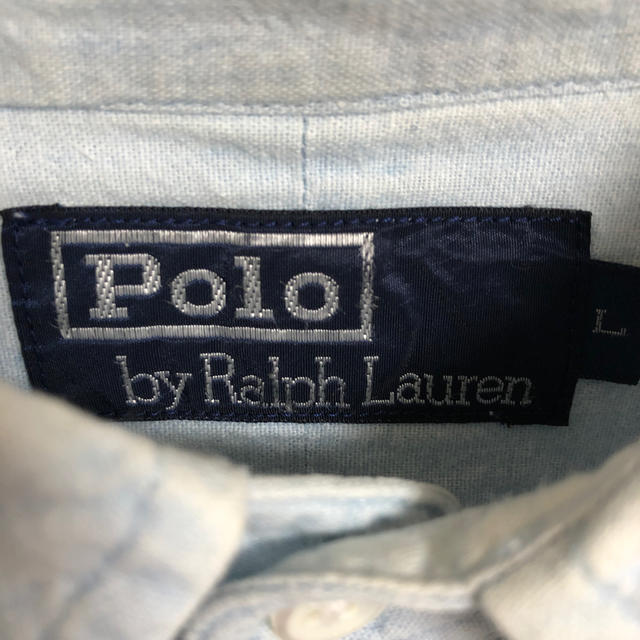 POLO RALPH LAUREN(ポロラルフローレン)のラルフローレン　デニムシャツ　ブルー メンズのトップス(シャツ)の商品写真