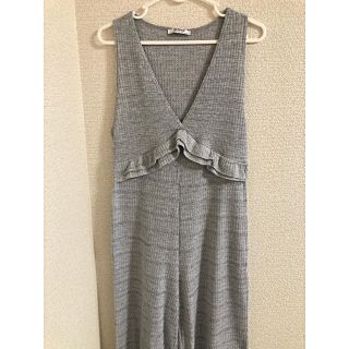 ザラ(ZARA)のZARA フリルオールインワン(オールインワン)