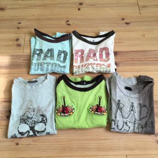 ラッドカスタム(RAD CUSTOM)のラッドカスタム♡難あり５点セット♡120(Tシャツ/カットソー)